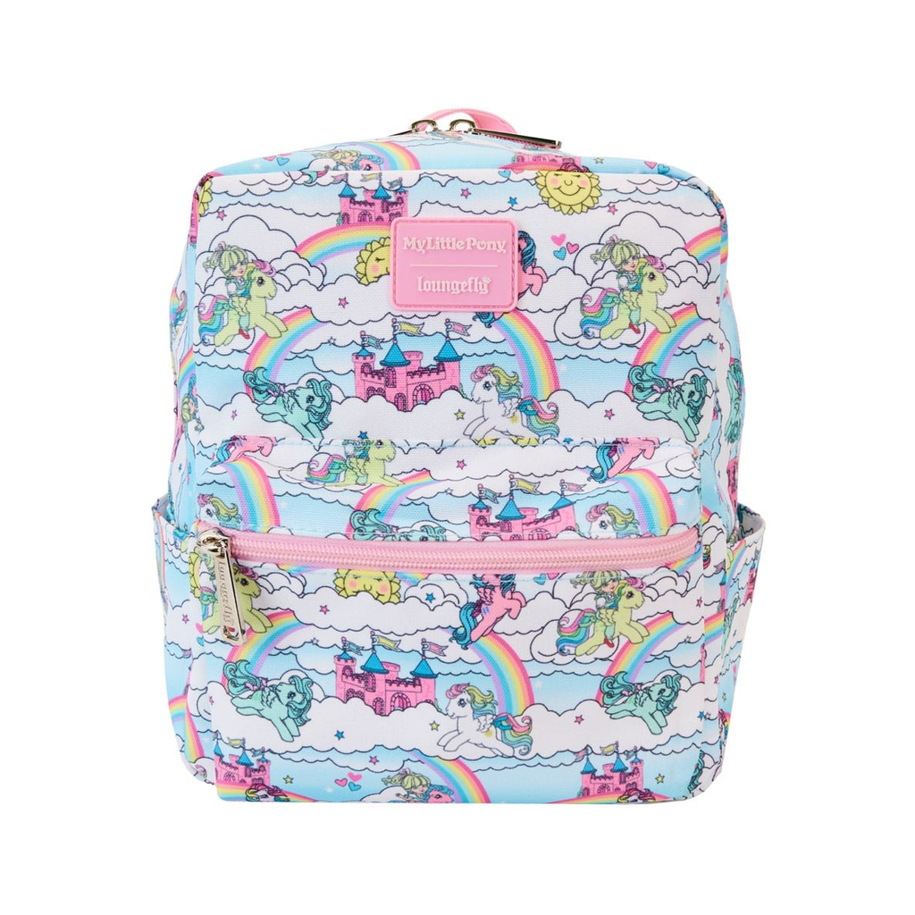 LOUNGEFLY My Little Pony Mini Backpack Sky Scene AOP