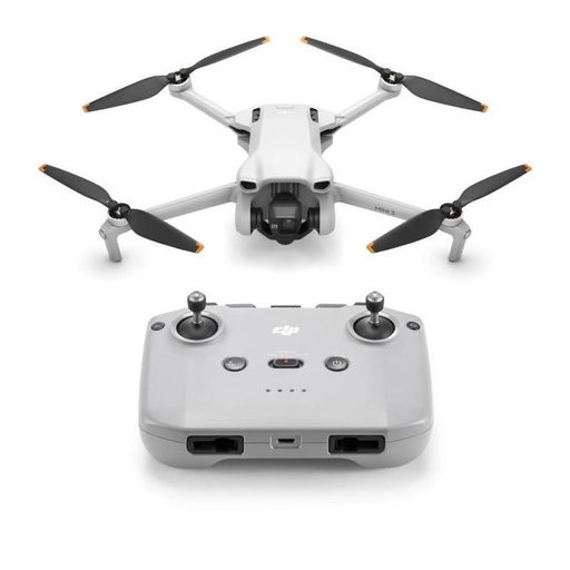 [6941565949417] DJI Mini 3 RC-N1 Quadcoptère 4 Rotors 12MP 2453 mAh Gris