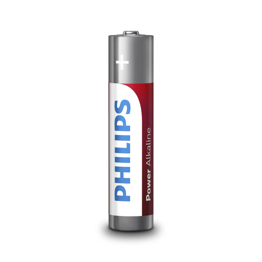 [6959033840012] PHILIPS Pile Alcaline AAA LR03P4B/05 - Pack de 4