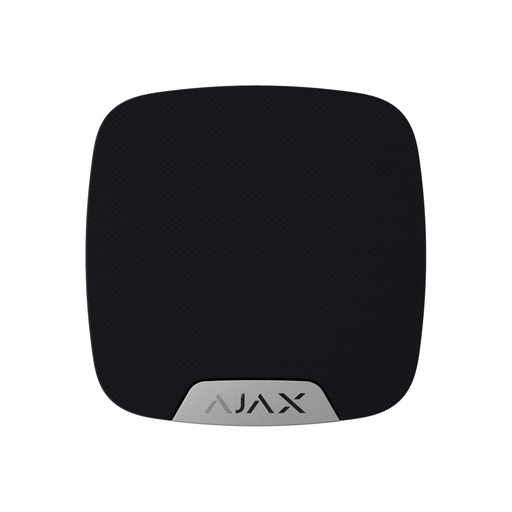 [7148162362420] AJAX Sirène Intérieure Sans Fil HomeSiren Noir