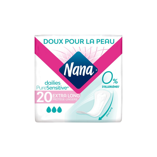 [7322541167107] NANA Pensos Diários Puresensitive Extra Long 20 Unidades