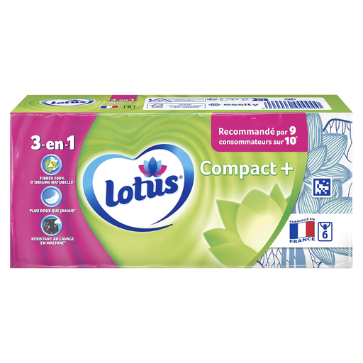 [7322542333624] LOTUS Pañuelos Compact + 6 estuches