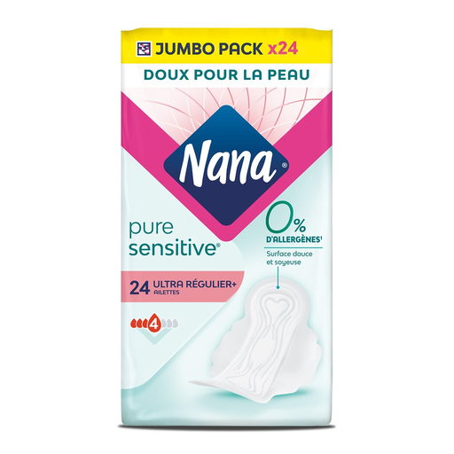 [7322542496800] NANA Sanitary Pads Ultra Regular Jumbopack x24
