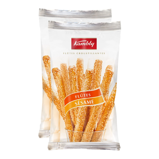 [7610216404009] KAMBLY Flûtes au sésame 2 x 125 g
