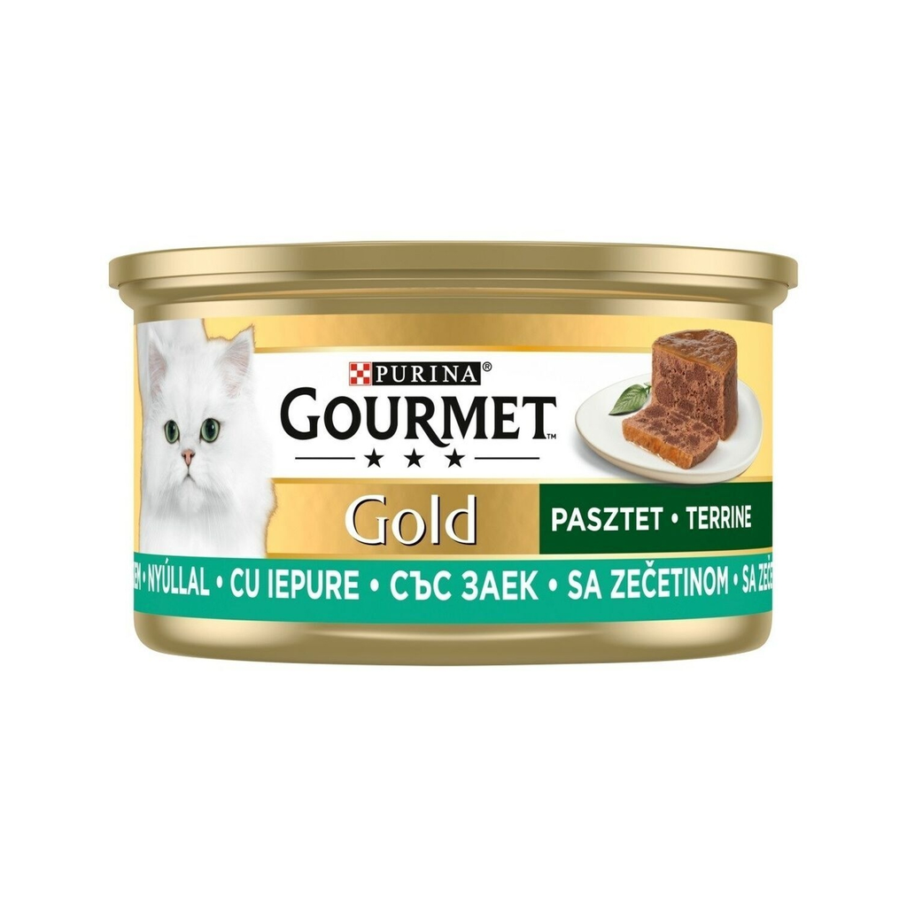 PURINA Aliments Pour Chat Gourmet Gold Lapin 85 g