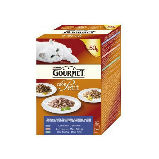 [7613034453129] PURINA Alimento Para Gato Monpetit 6 x 50 g