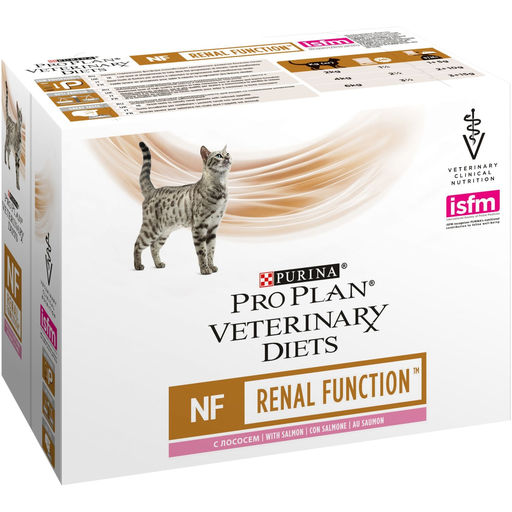 [7613035221505] PURINA Veterinary Diets Chat Nf St/ox Renal Fonction Au Saumon 10 x 85 g