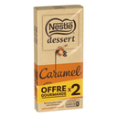 NESTLE Tablette de chocolat au lait et caramel 2 tablettes de 170 g