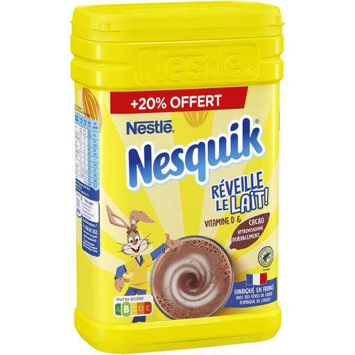 [7613036977869] NESQUIK Preparado en polvo instantáneo para bebida de cacao 1.2 kg