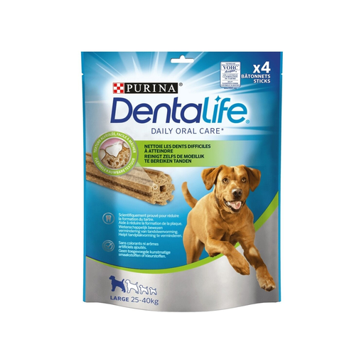 [7613038126821] DENTALIFE Purina Snacks para Cão Grande, 72 Sticks