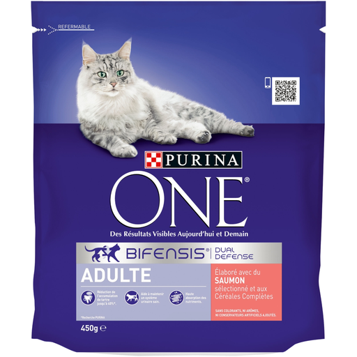 [7613038508955] PURINA ONE Croquetes Gato Adulto Salmão e Cereais Integrais 9,75 kg