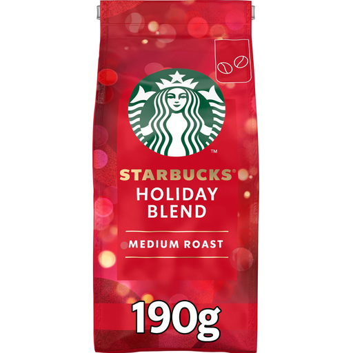 [7613039399712] STARBUCKS Holiday Blend Coffee Beans 190 g