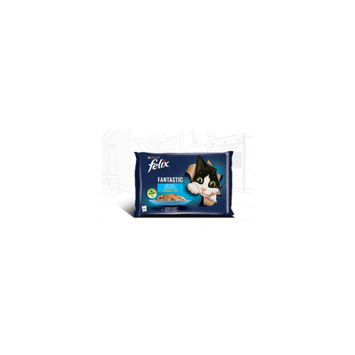 [7613039742457] FELIX Nourriture Humide pour Chats Saumon 85 g