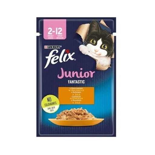 [7613039786598] PURINA Cat Food Fantastic Chicken 85g