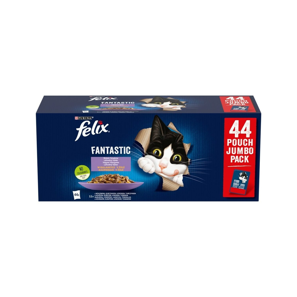 PURINA Cat Food Felix Fantastic Beef