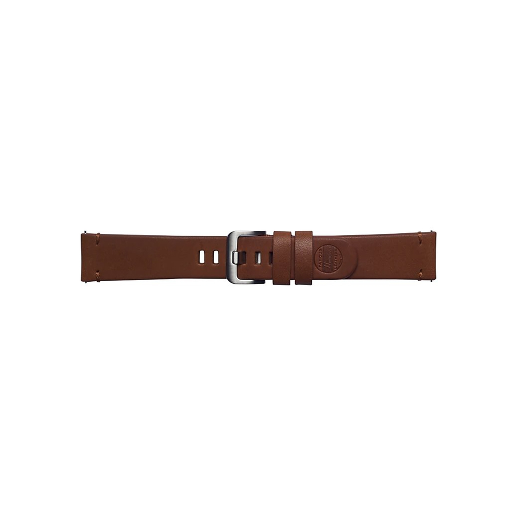 SAMSUNG Bracelet Pour Montre En Cuir 22mm Modèle Braloba Essex Marron