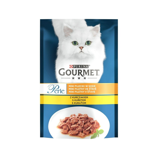 [7613287605399] PURINA Alimento Para Gato Gourmet Frango 85 g