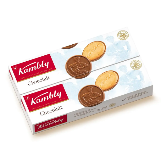 [7614800490027] KAMBLY Duo de biscuits au chocolat au lait 2 x 100 g