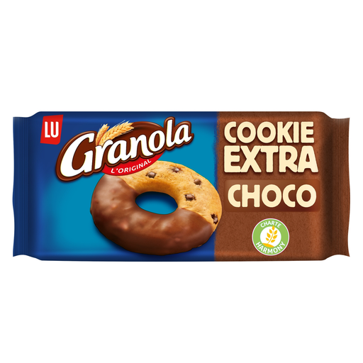 [7622201495022] LU Cookies Granola extra choco et pépites de chocolat 176 g
