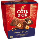 COTE D'OR Mini Roc Sortido de chocolates avelã e amêndoa 195 g
