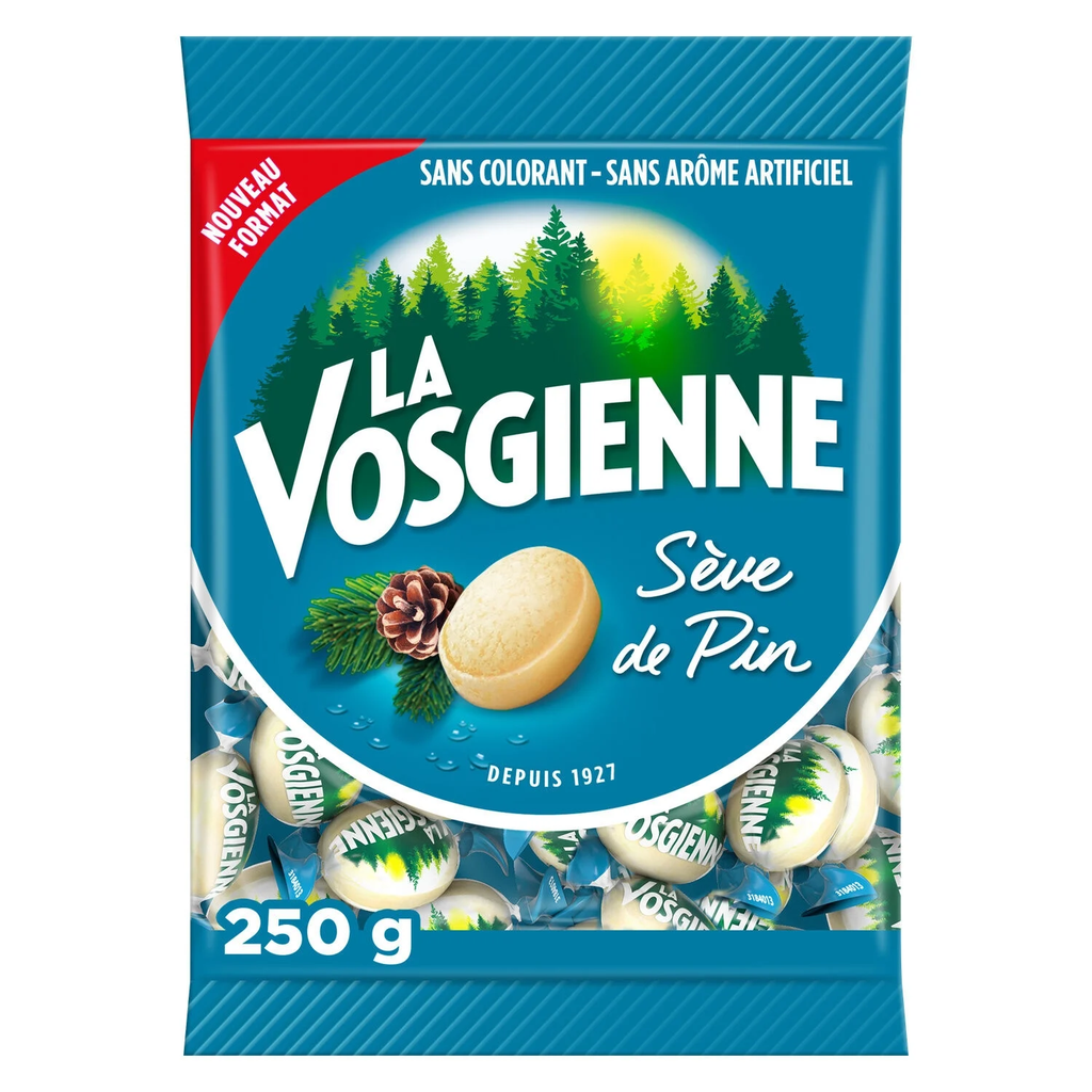 LA VOSGIENNE Caramelos de savia de pino 250 g