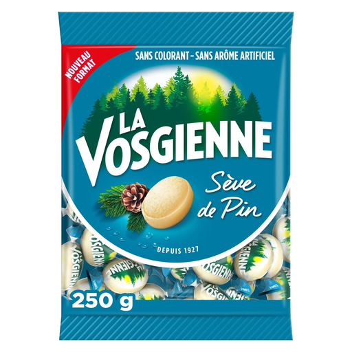 [7622201697198] LA VOSGIENNE Pine Sap Candies 250 g