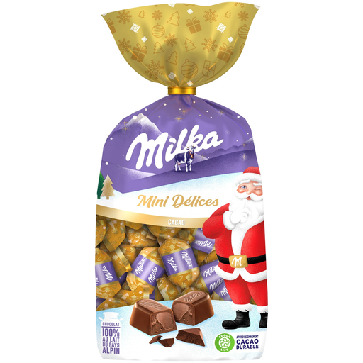 [7622201758967] MILKA Chocolate confectionery Mini délices cacao 320 g