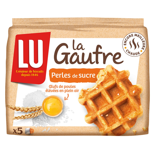 [7622201795986] LU Waffles com pérolas de açúcar 225 g