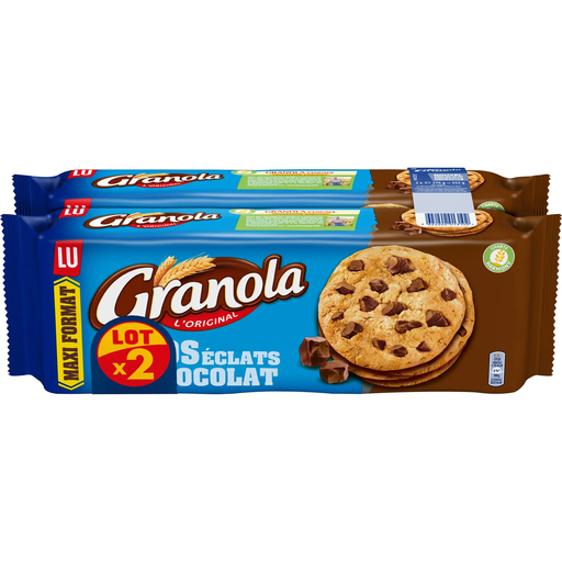 [7622202013102] GRANOLA Cookies aux gros éclats de chocolat 552g
