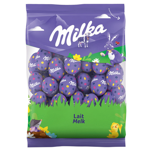 [7622210291943] MILKA Alpine milk chocolate mini eggs 350 g