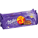MILKA Biscuits gaufrettes enrobés au chocolat au lait 3 paquets de 180 g