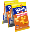 BELIN Biscuits apéritifs emmental Croustilles 4 sachets de 138 g