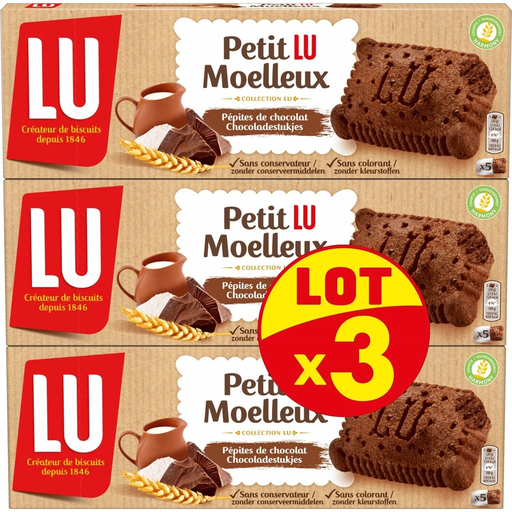 [7622210928030] LU Moelleux Bolo de chocolate com pepitas 420 g