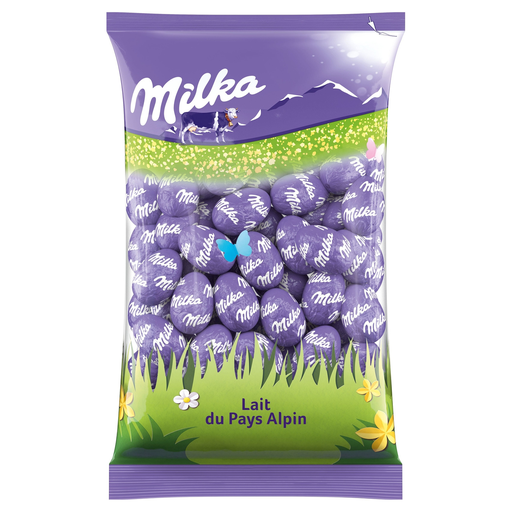 [7622210952172] MILKA Alpine Milk Chocolate Mini Eggs 500 g
