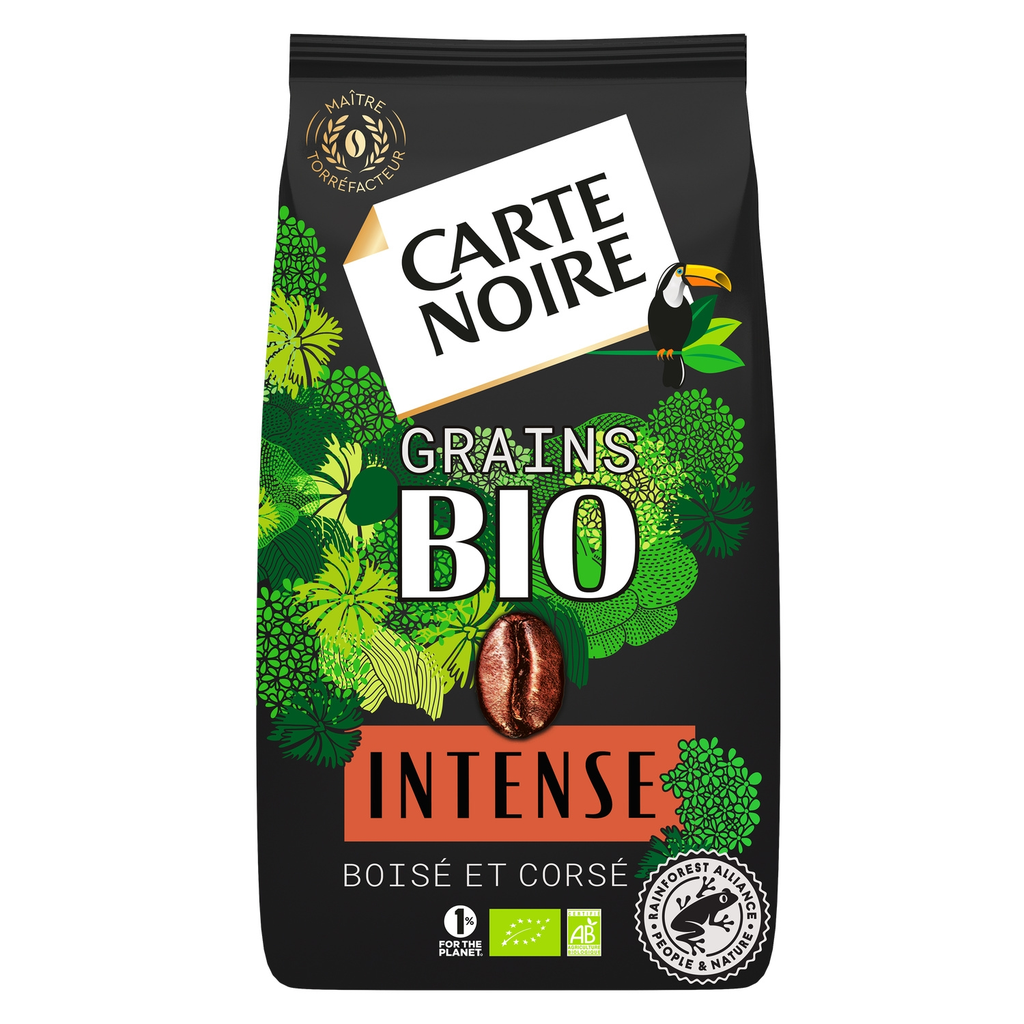 CARTE NOIRE Intense Organic Coffee Beans 1 kg