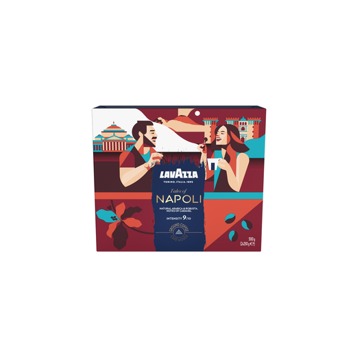 [8000070083974] LAVAZZA Ground Coffee Tales of Napoli with Caramel Notes 2 x 250 g