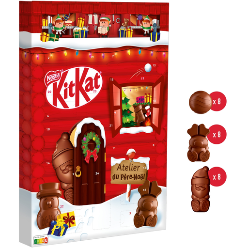 [8000300410464] KITKAT Advent Calendar Kids Milk Chocolate 209.6 g