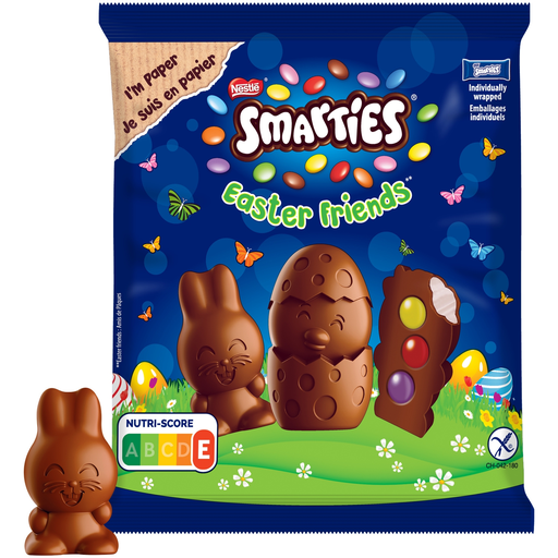 [8000300424836] SMARTIES Milk chocolate mini figures 65 g