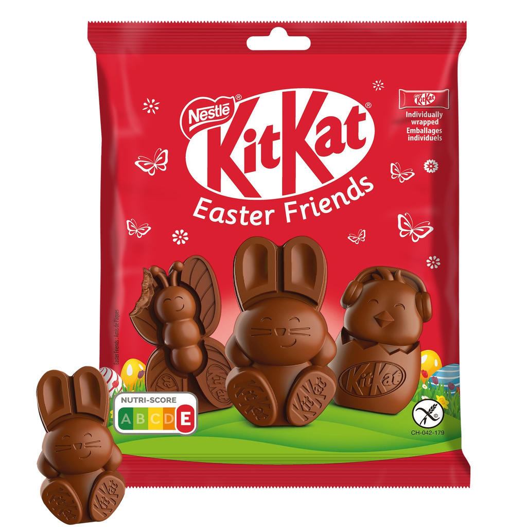 NESTLE Kit Kat mini figurines au chocolat au lait 65 g