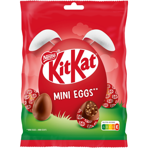 [8000300439670] KITKAT Œufs Chocolat Lait Fourrés et Céréales Croustillantes 1 unité