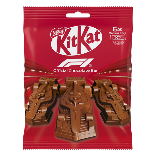 [8000300440140] KITKAT Chocolat Mini Voiture Formula 1 66 g
