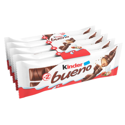 [8000500015803] KINDER Bueno barres chocolatées 5x2 barres 220 g