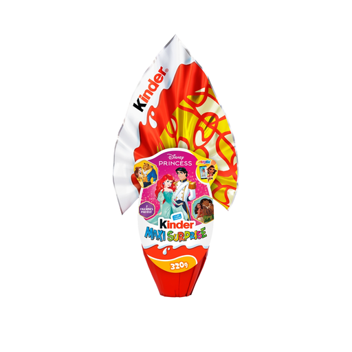 [8000500033616] KINDER Huevos de chocolate Maxi sorpresa Disney Princesas 320 g