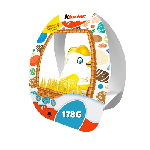 [8000500420928] KINDER Mix chocolat au lait moulage poule et oeufs 178 g