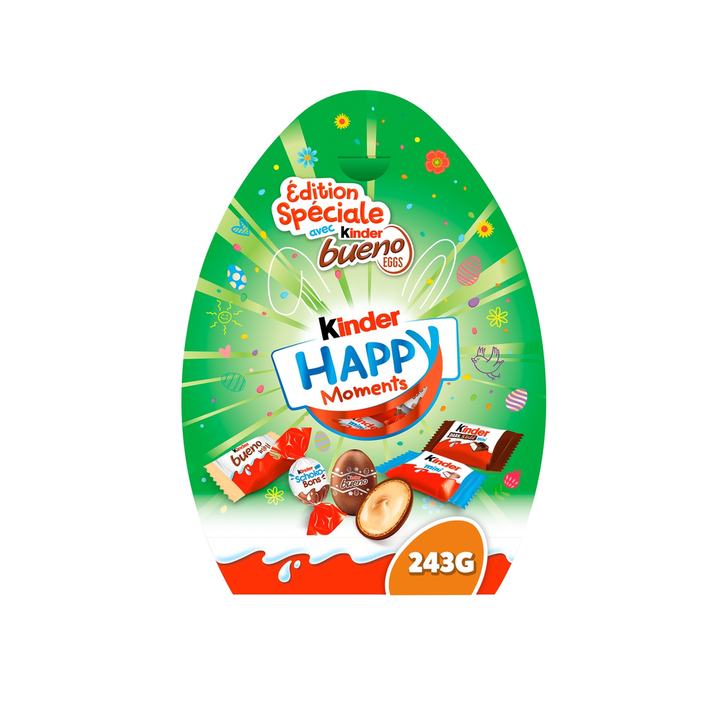 KINDER Happy Moments Mix de bonbons au chocolat 243 g