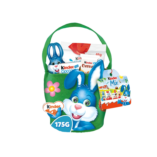 [8000500438671] KINDER Mix chocolat au lait avec fourrage et éclats de noisettes 175 g