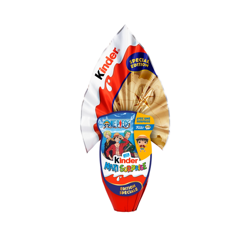 [8000500440605] KINDER Maxi Milk Chocolate Egg with One Piece Surprise 220 g