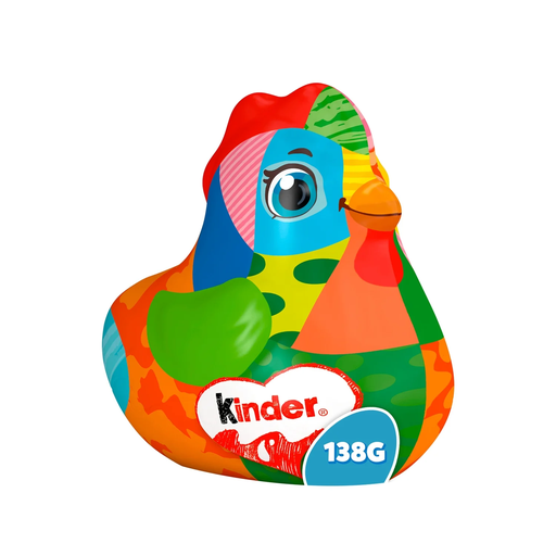 [8000500441961] KINDER Milk Chocolate Figurine Hen Design Art 138 g