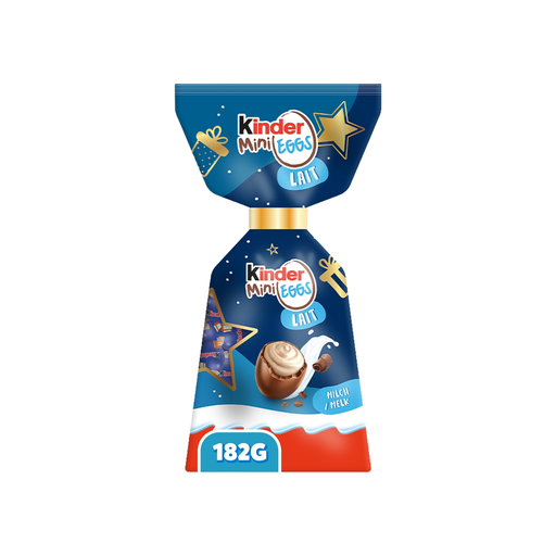 [8000500448915] KINDER Confitería chocolate leche mini eggs 182 g