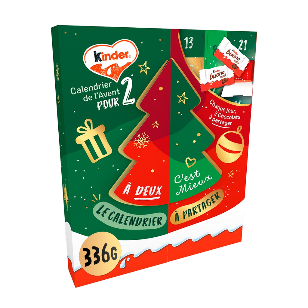 KINDER Advent Calendar Adult Milk Chocolate Sharing 336 g